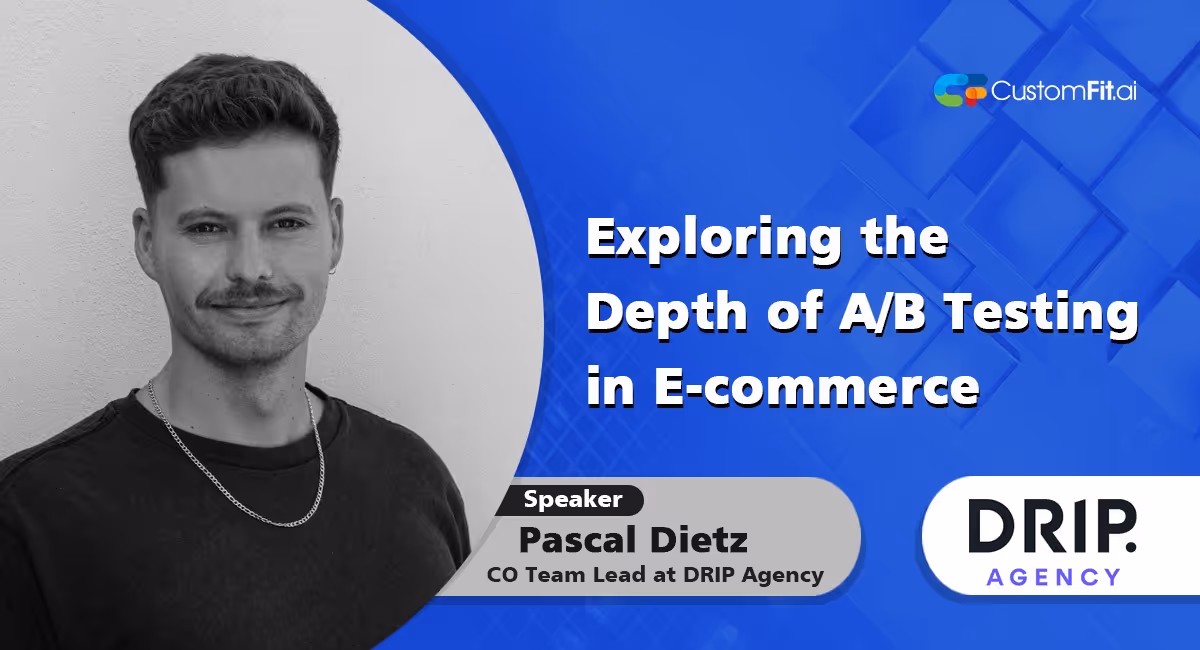 Exploring A/B Testing in E-commerce: An In-Depth Interview with Pascal Dietz of DRIP Agency featured image
