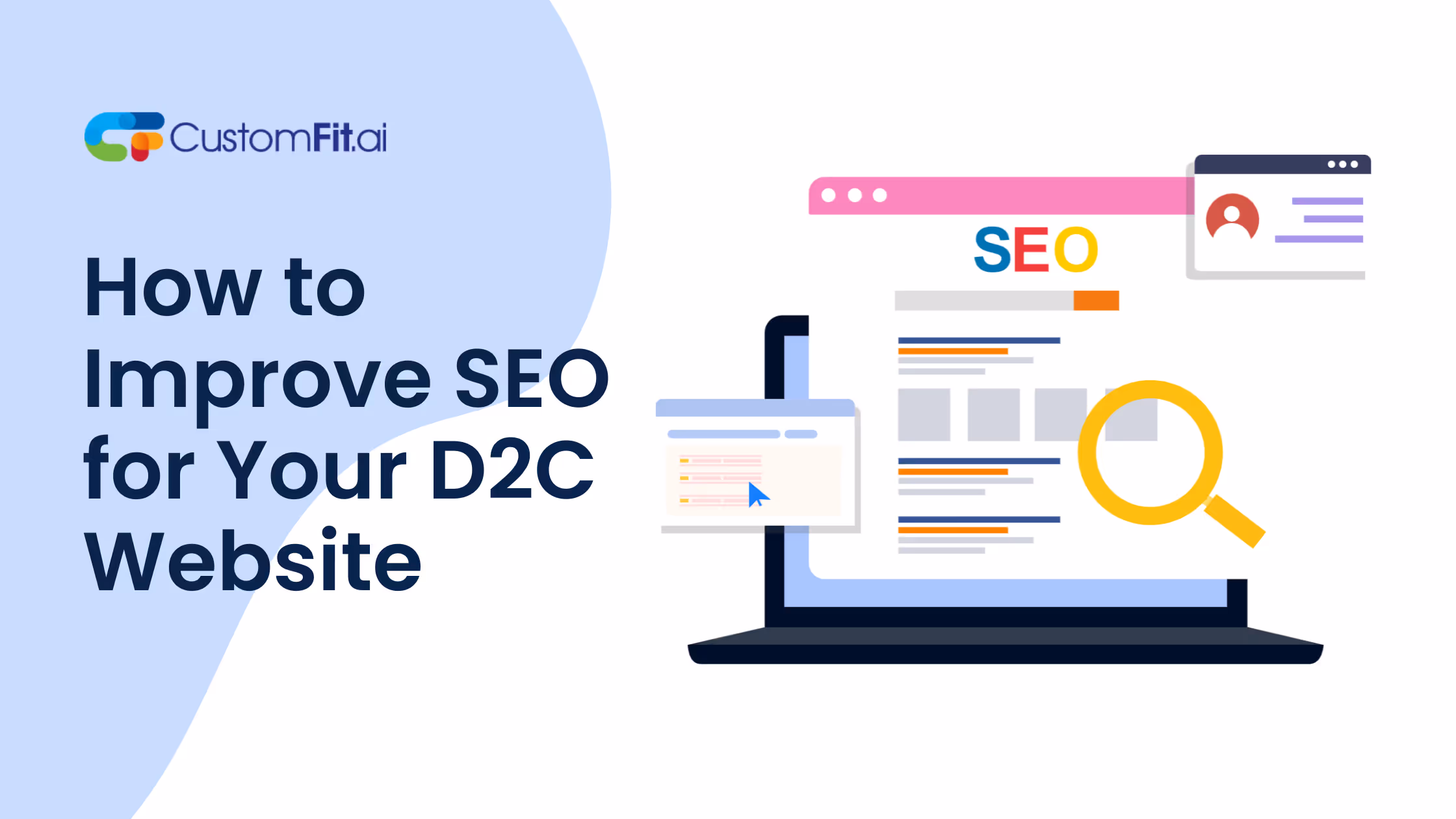 How to Improve SEO for Your D2C Website featured image