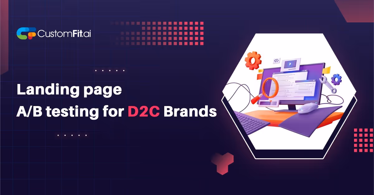 Landing page A/B testing for D2C Brands featured image