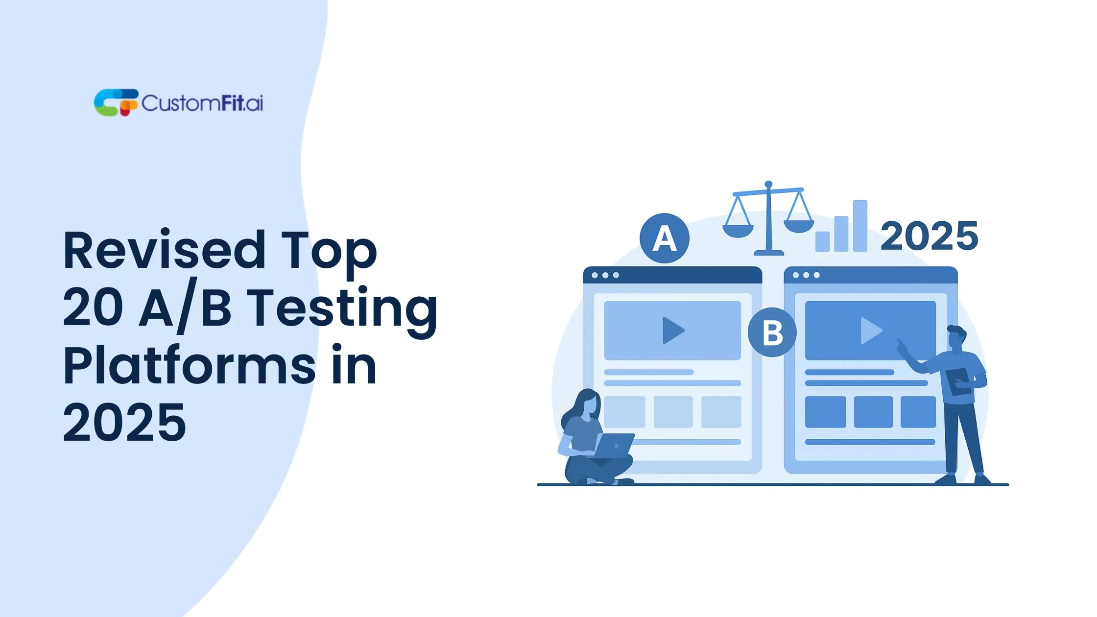 Revised Top 20 A/B Testing Platforms in 2025 featured image