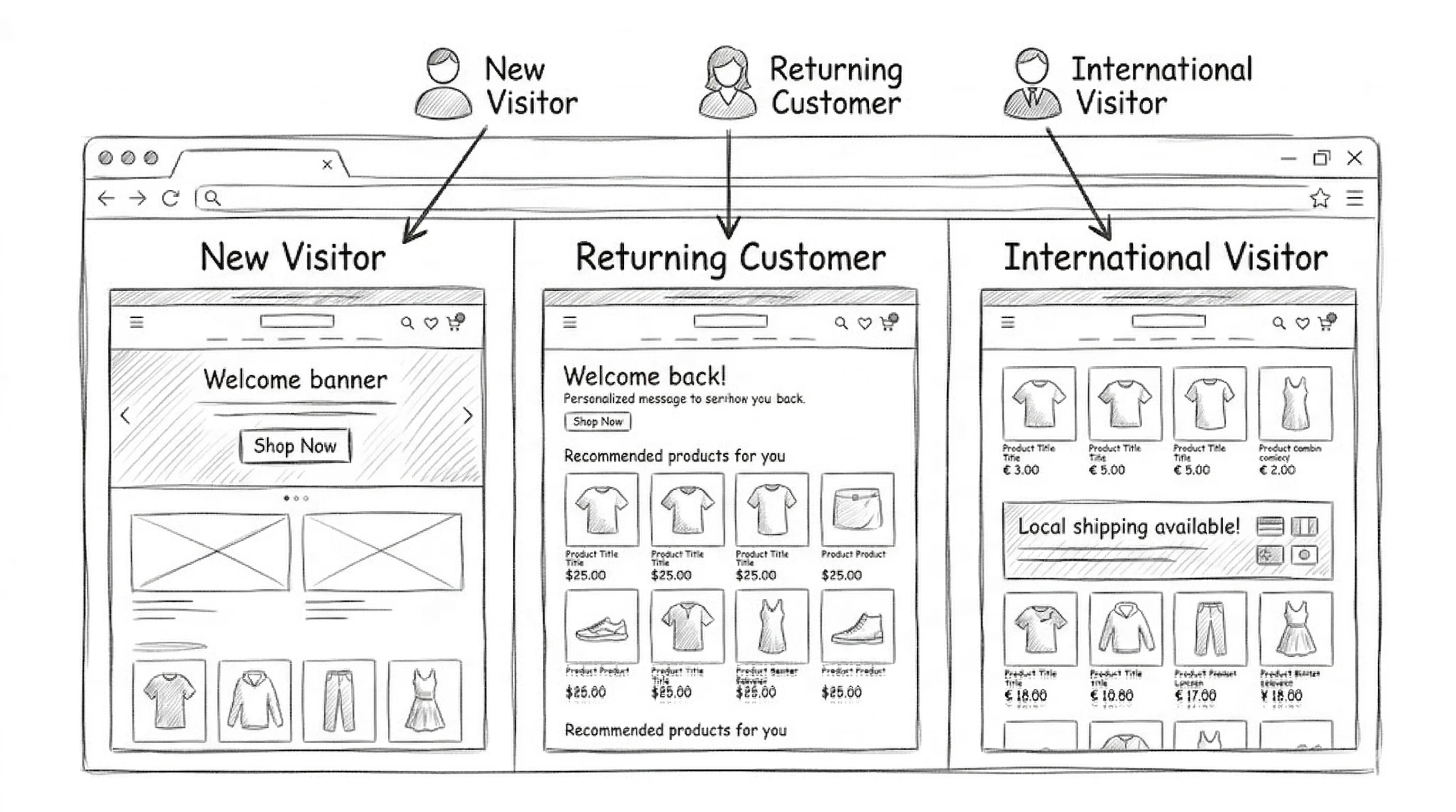 Ab product page elements