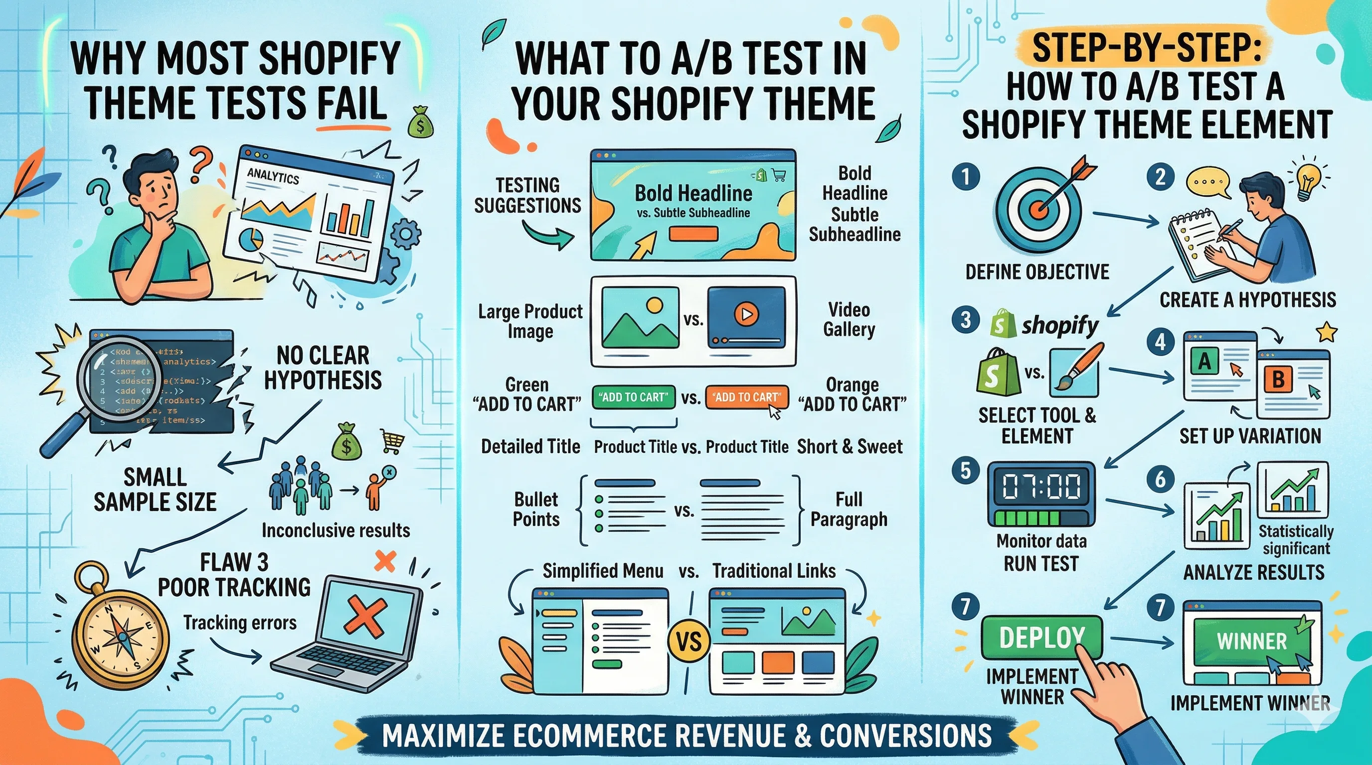 How to A/B Test Shopify Themes