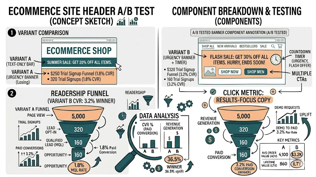 A/B Testing Banners: Best Practices for Ecommerce