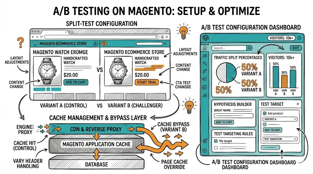 A/B Testing on Magento: Setup & Optimize