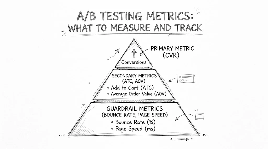 A/B Testing Metrics: What to Measure and Track