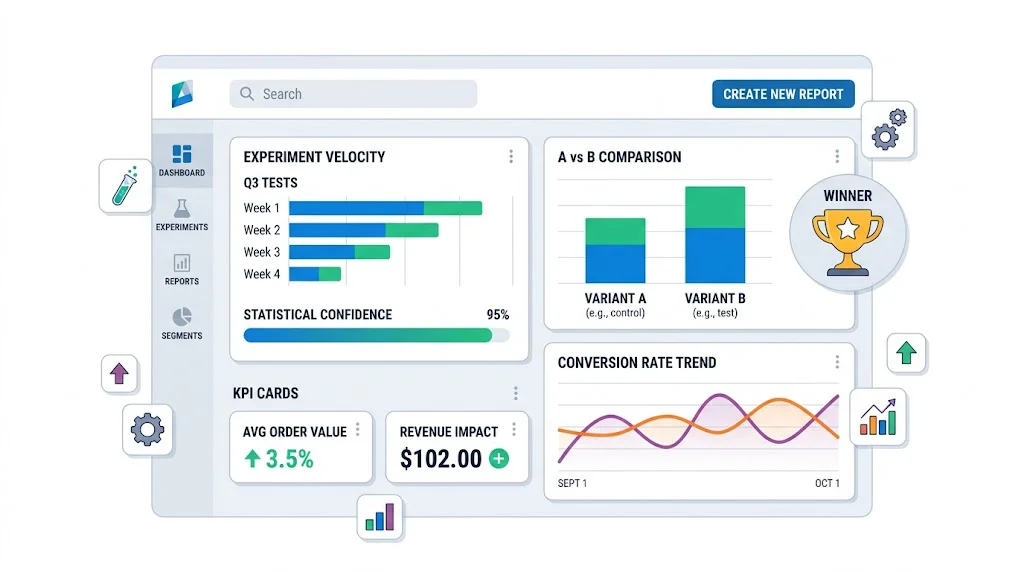 A/B Testing Reporting Dashboard Setup