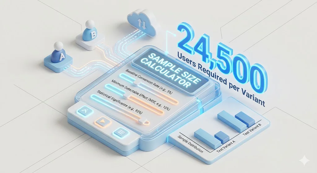 A/B Testing Sample Size Calculator: How Many Visitors Do You Need?