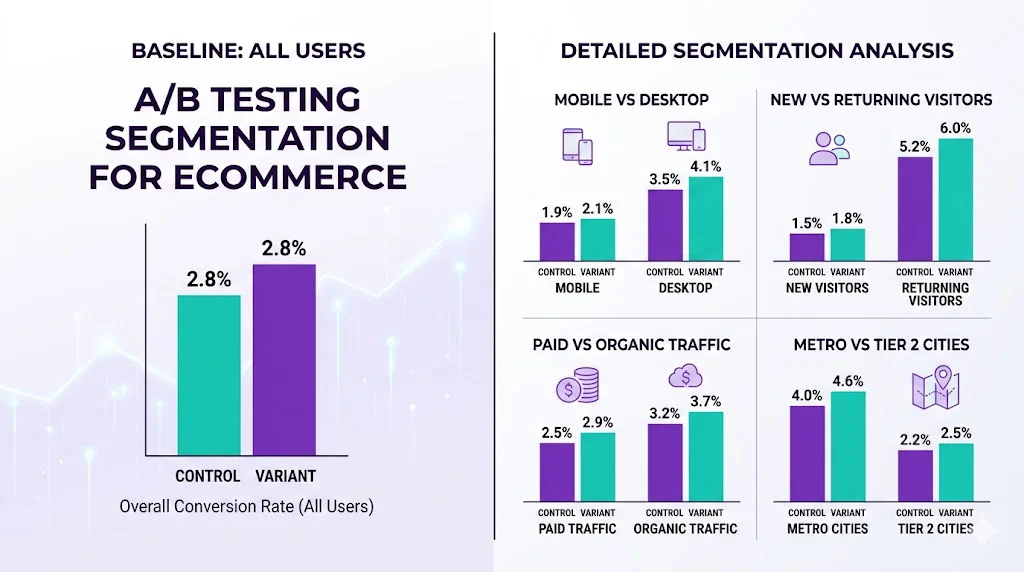 A/B Testing Segmentation: Analyze Results by Segment