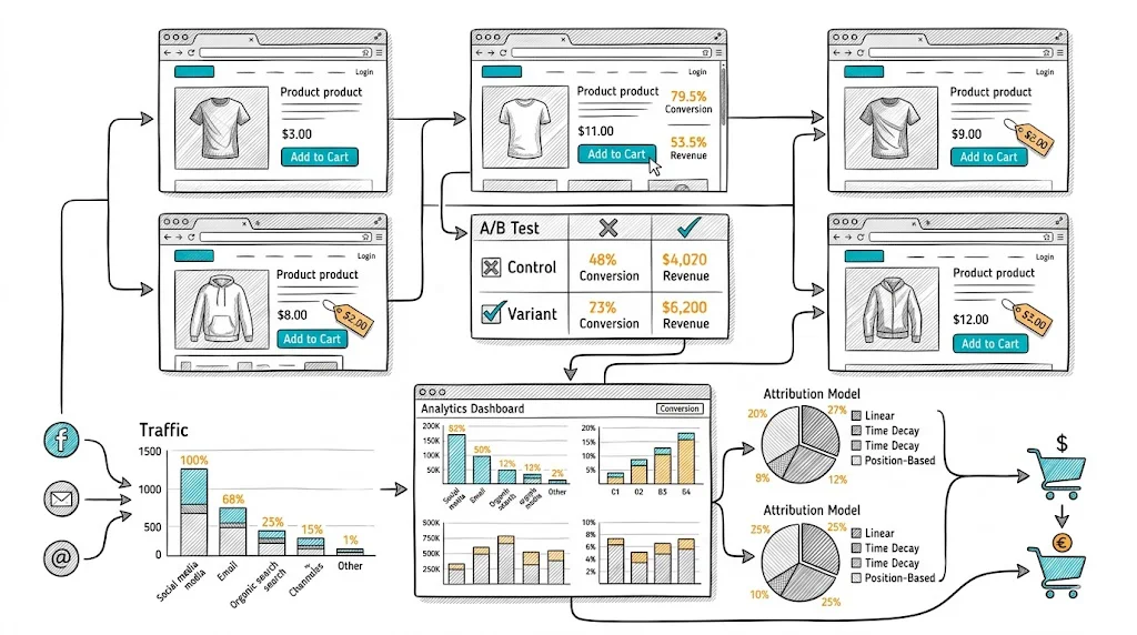 Attribution Modeling for Ecommerce