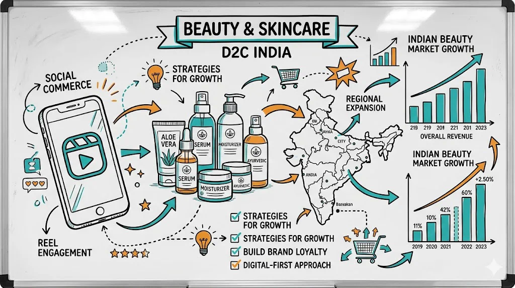 Beauty & Skincare D2C in India: Growth Playbook