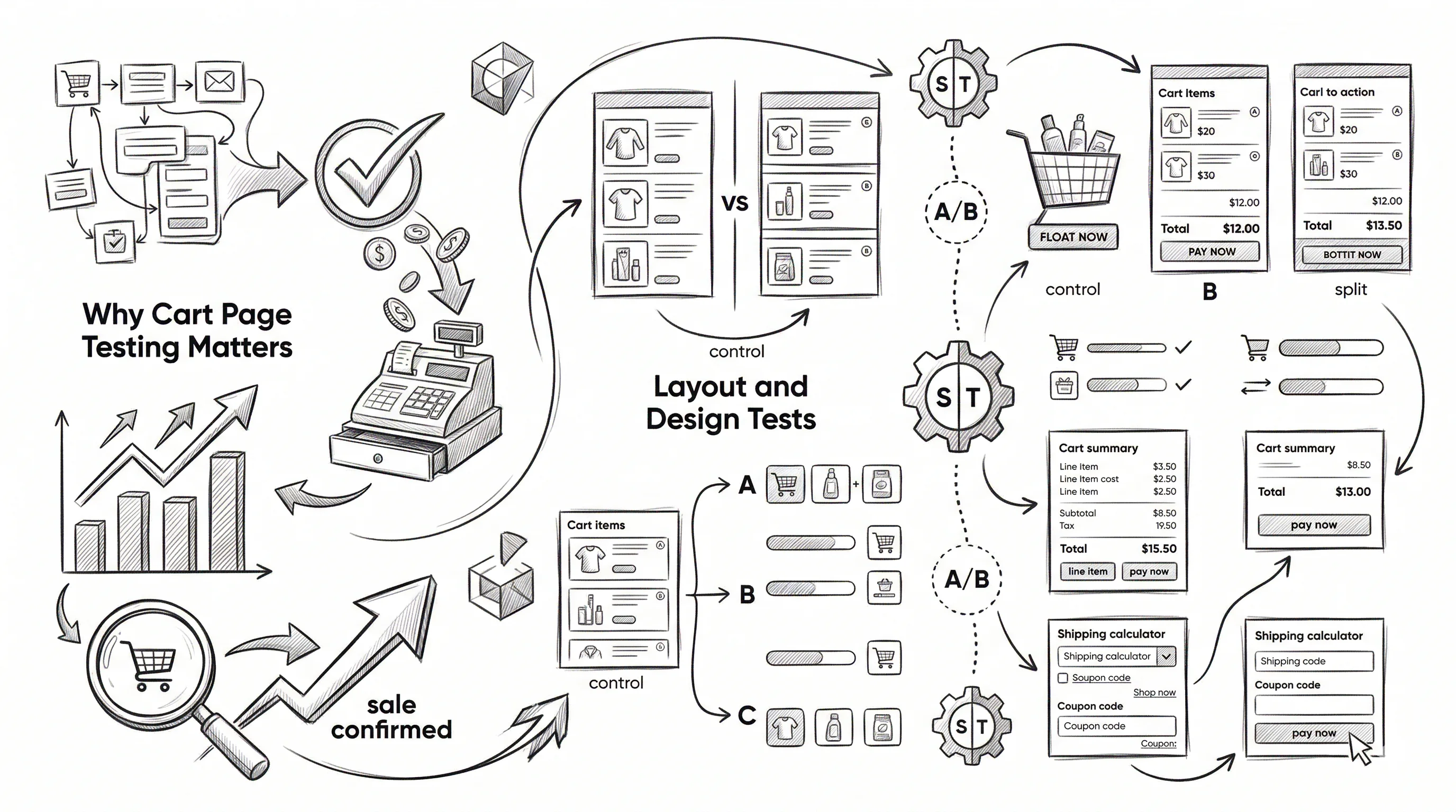 Cart Page A/B Testing Ideas: 20 Tests to Run