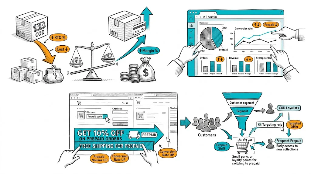 COD vs Prepaid: Optimizing Payment Mix