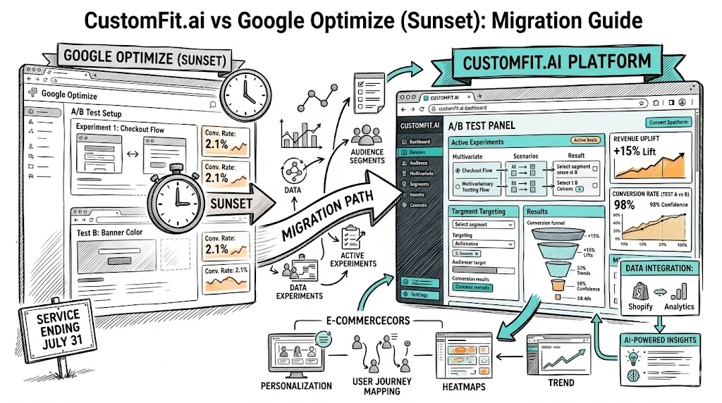 CustomFit.ai vs Google Optimize (Sunset): Migration Guide