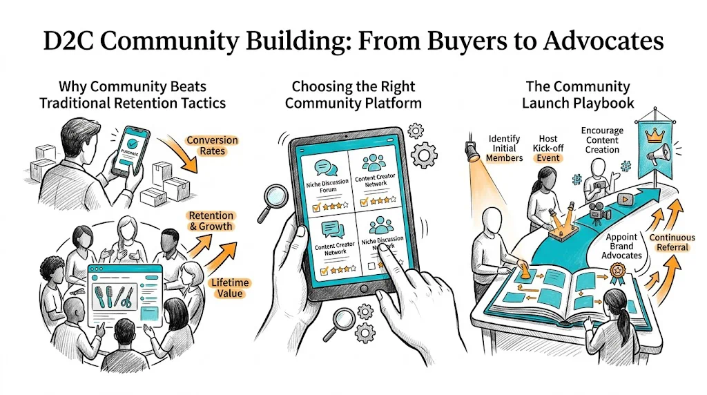 D2C Community Building: From Buyers to Advocates
