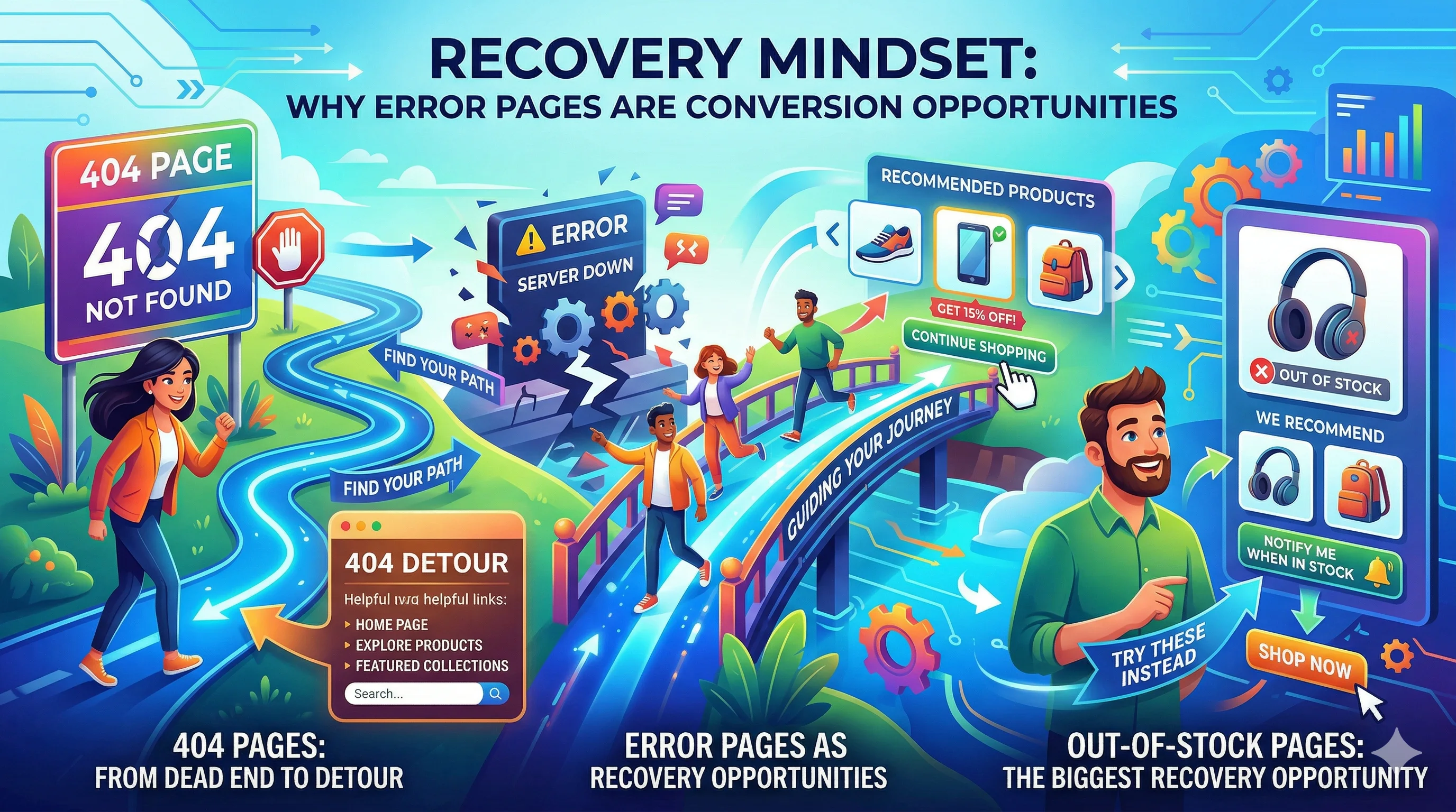 Ecommerce Error Pages: Design for Recovery