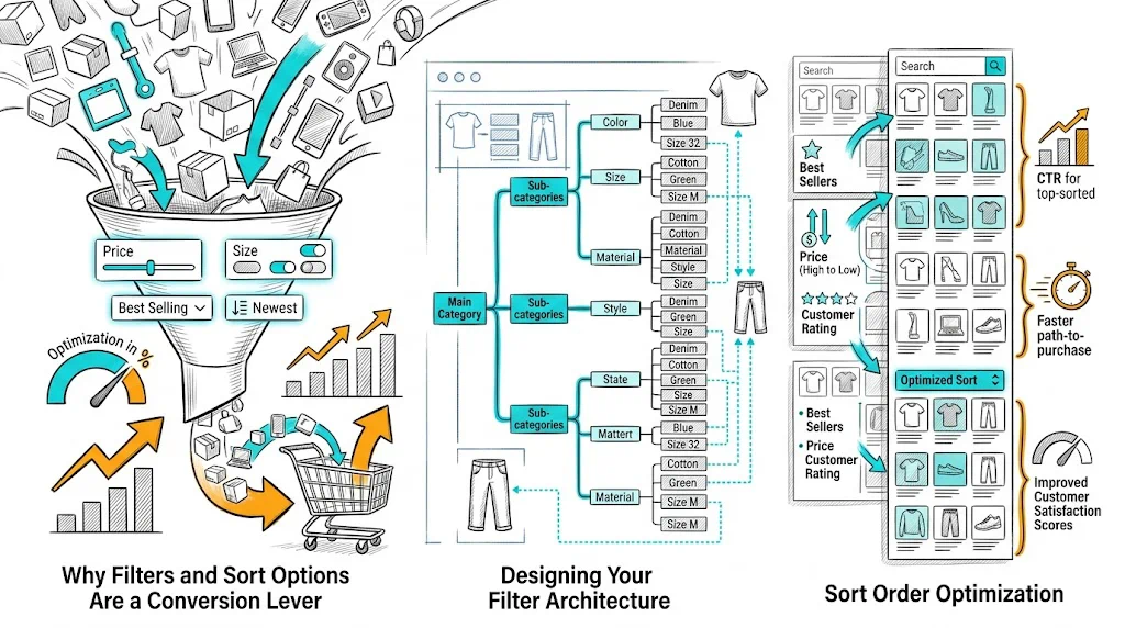 Ecommerce Filter & Sort Optimization