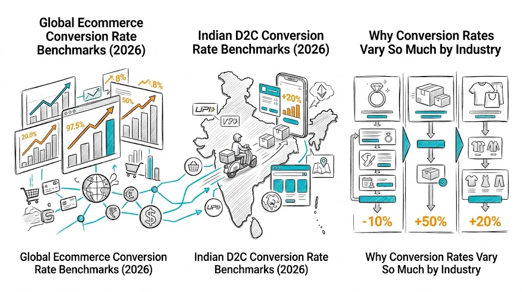 Good Conversion Rate by Industry: 2026 Benchmarks