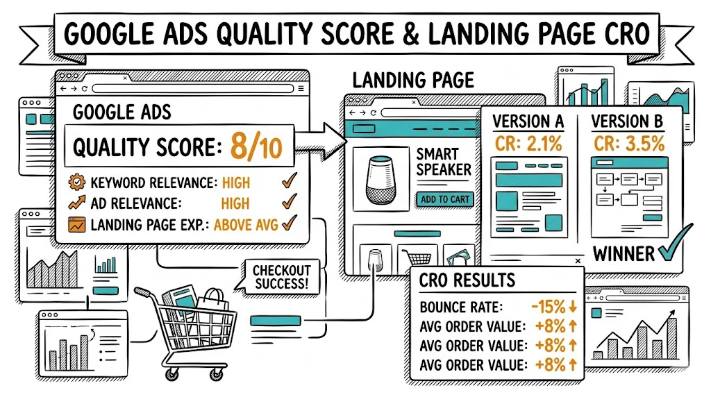 Google Ads Quality Score & Landing Page CRO
