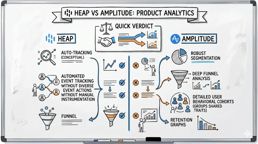 Heap vs Amplitude: Product Analytics