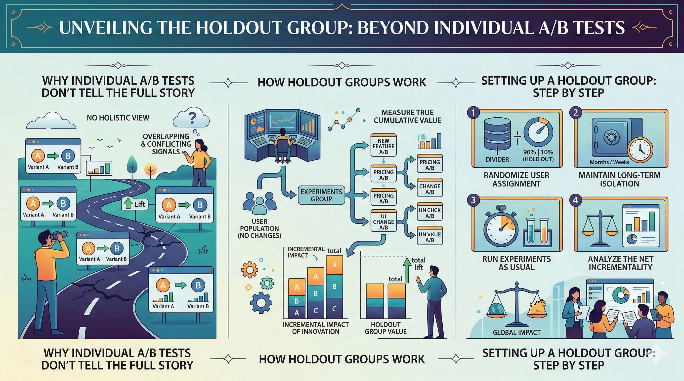 Holdout Groups in Experimentation