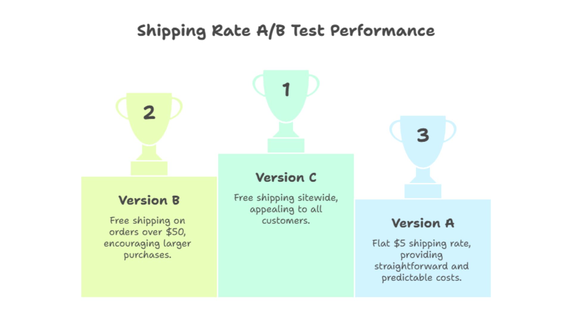 Shipping Rate AB Test Performance
