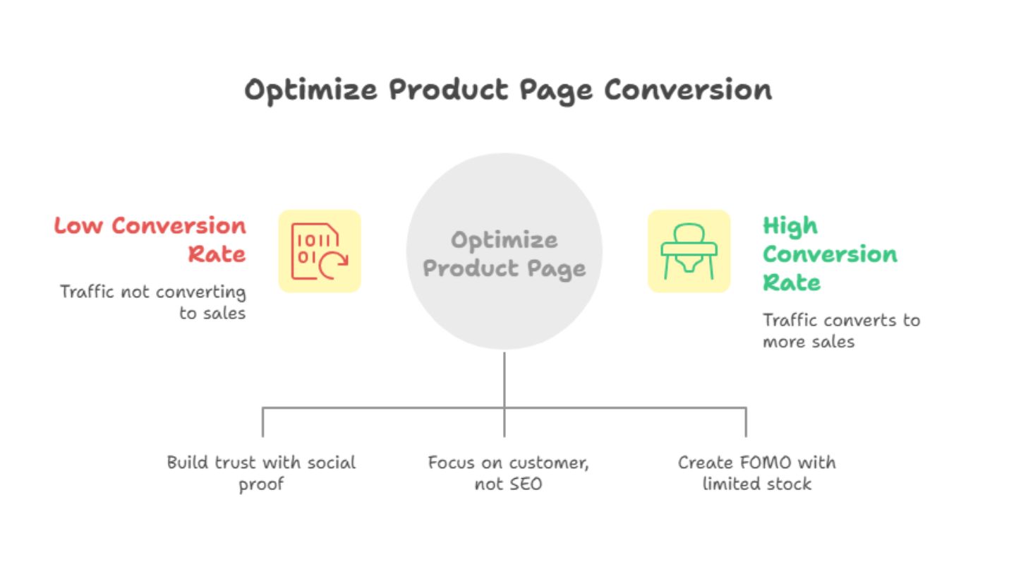 optimize product page conversion