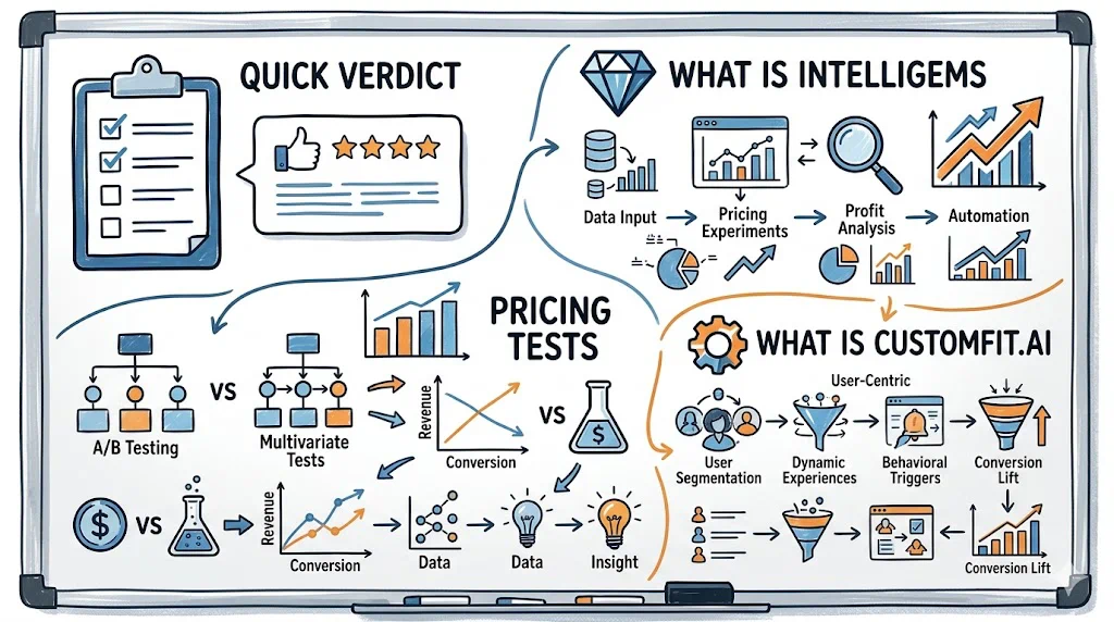 Intelligems vs CustomFit.ai: Pricing Tests