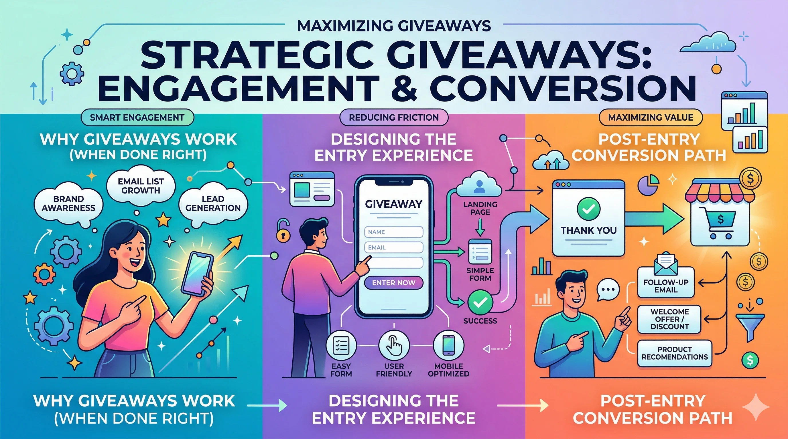 Landing Page for Giveaways & Contests