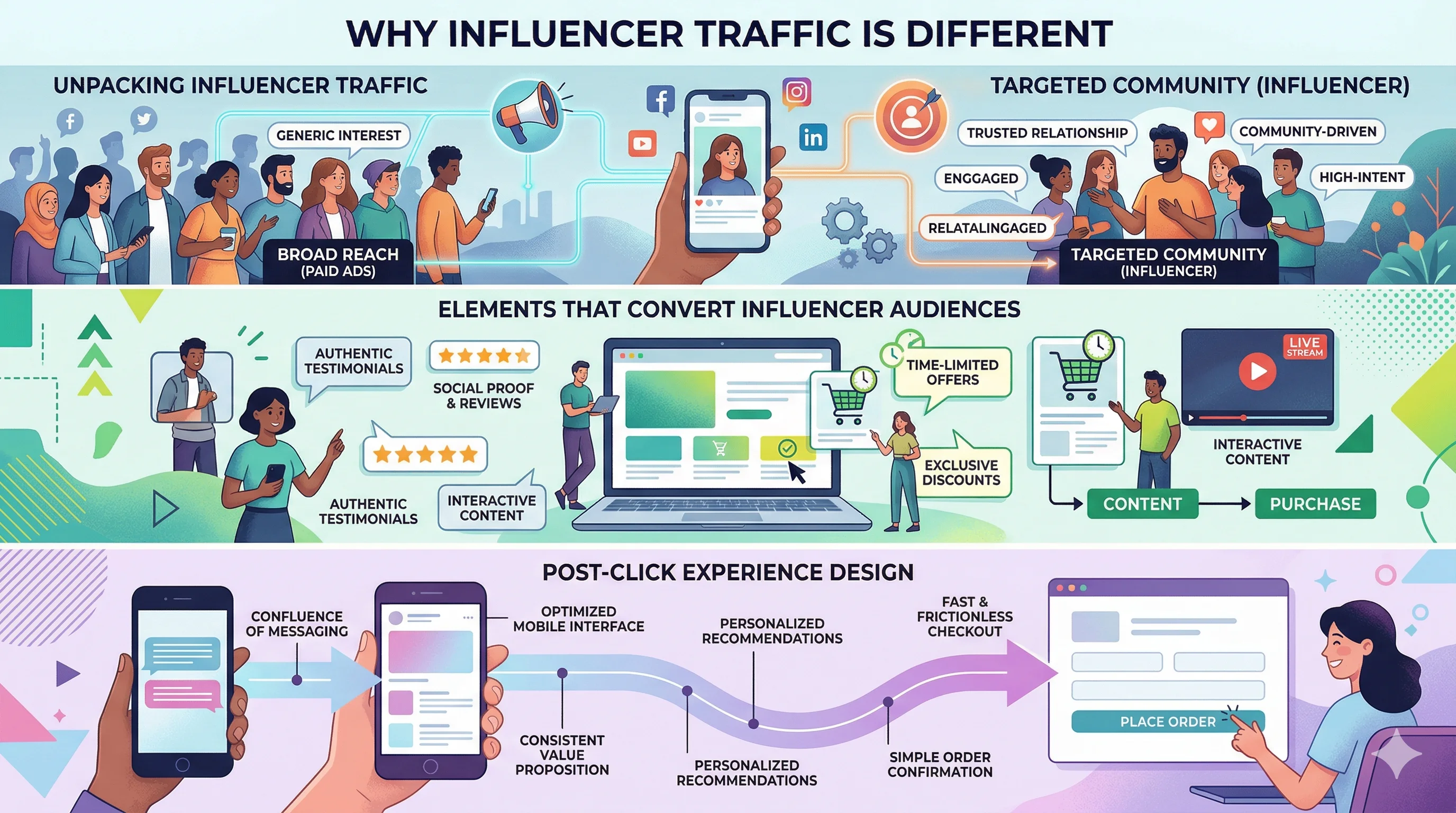 Landing Page for Influencer Campaigns