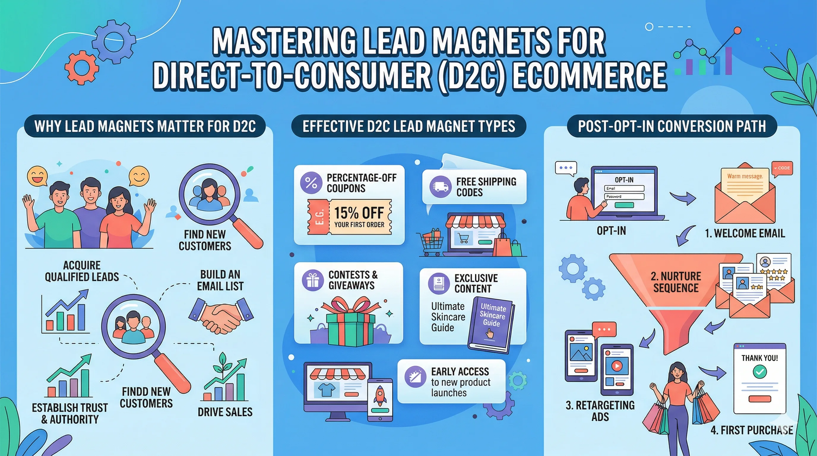 Landing Page for Lead Magnets (Ecommerce)