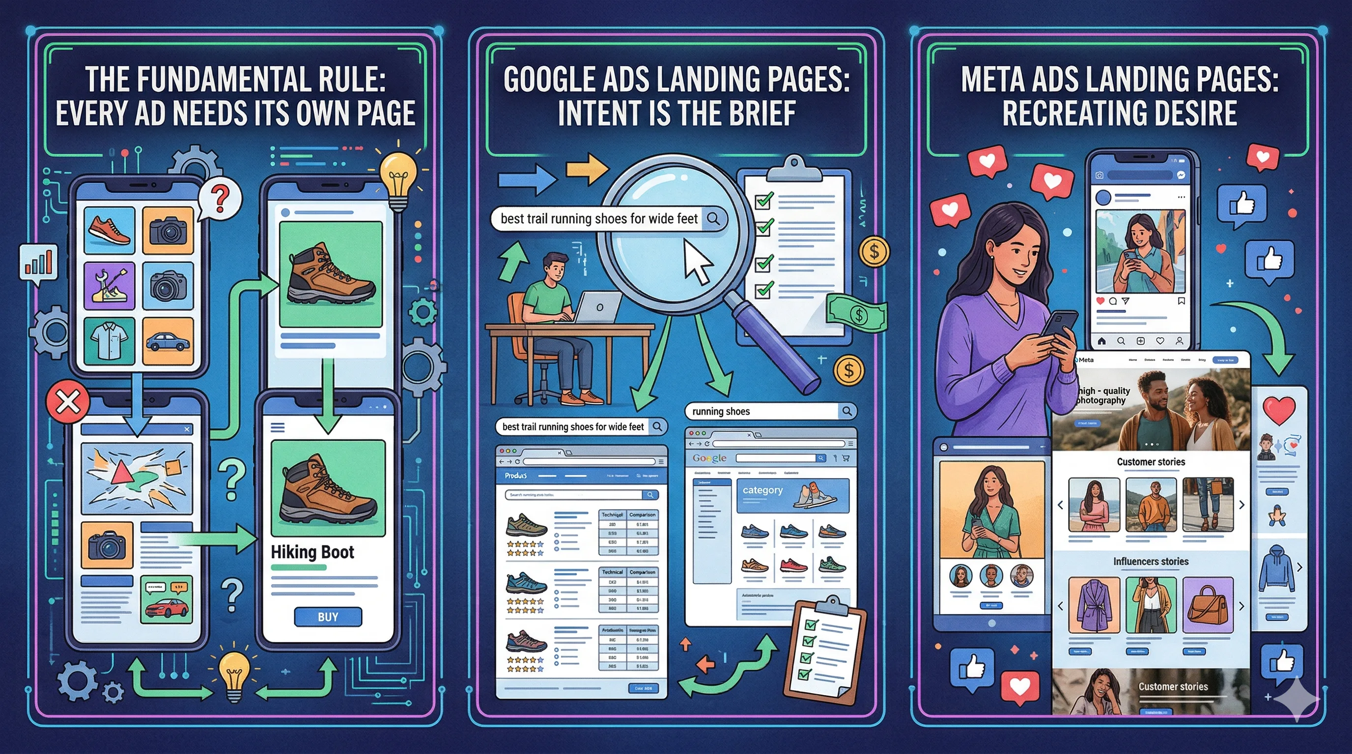 Landing Page for Paid Ads: Google, Meta, TikTok
