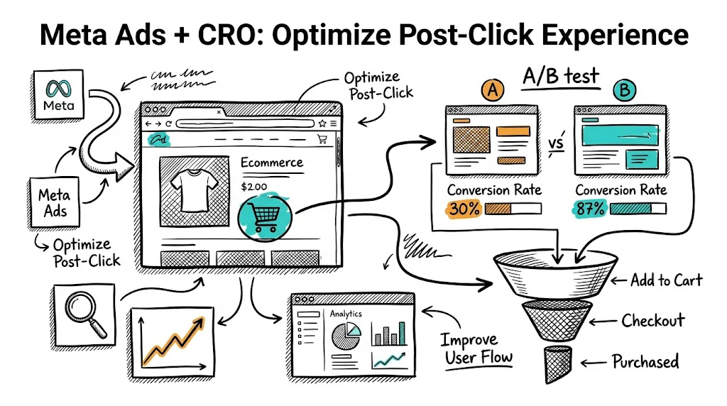 Meta Ads + CRO: Optimize Post-Click Experience