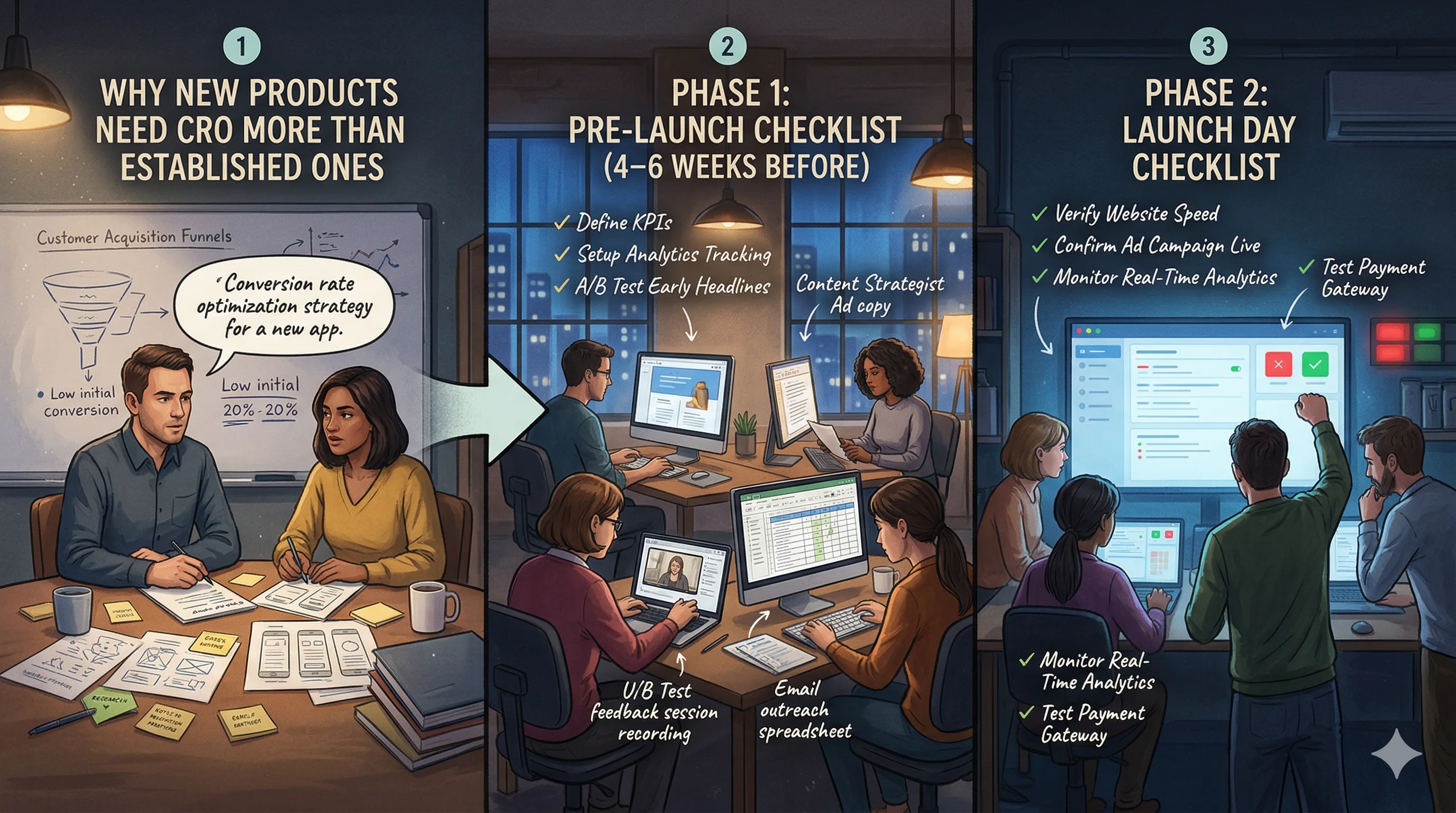 New Product Launch: CRO Checklist