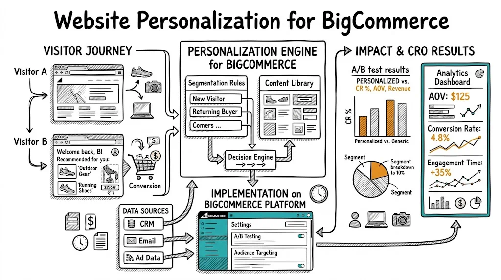 Website Personalization for BigCommerce