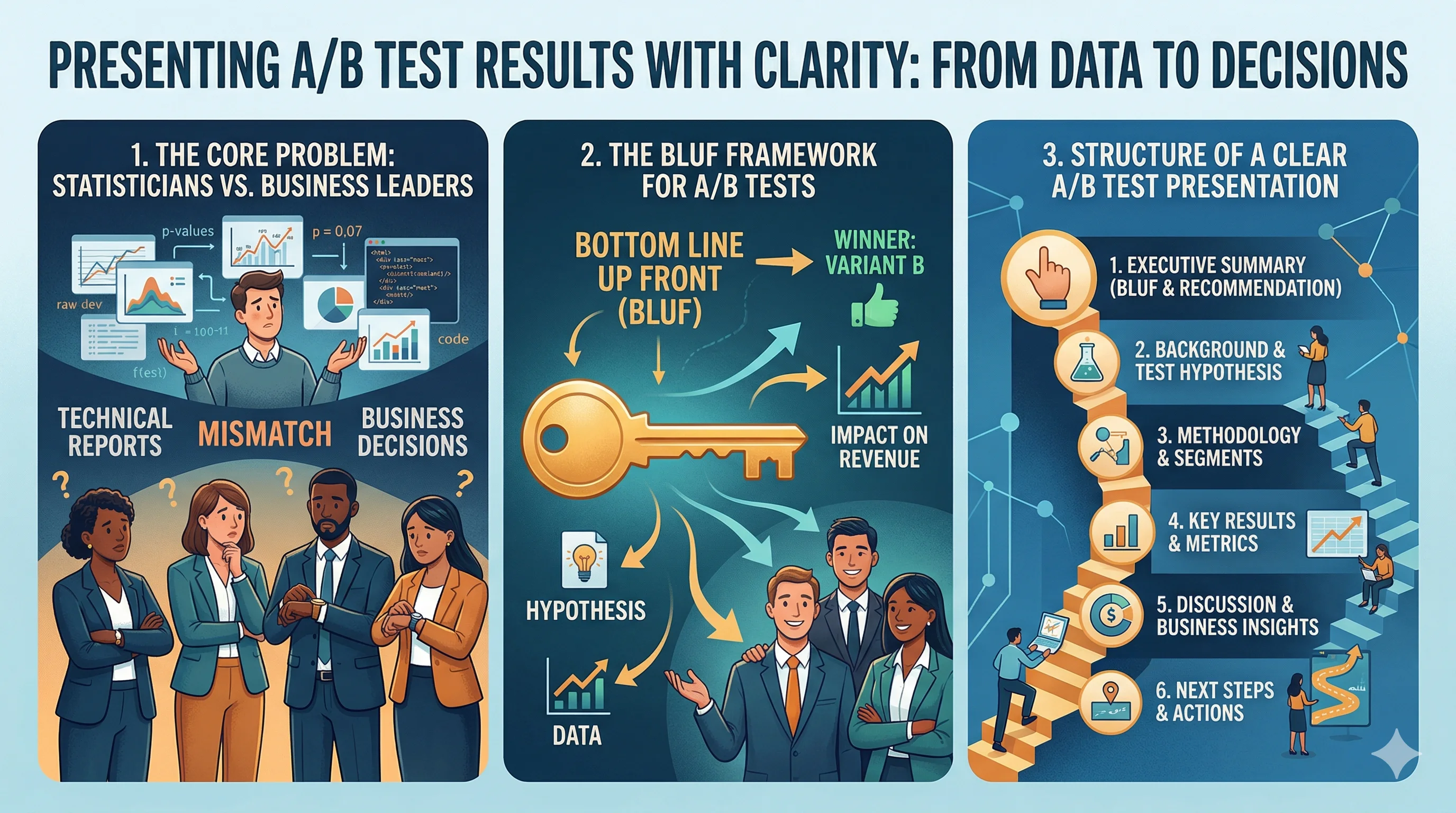 How to Present A/B Test Results to Stakeholders