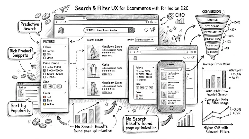 Search & Filter UX for Ecommerce