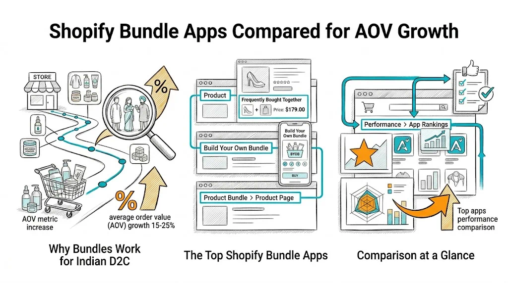 Shopify Bundle Apps Compared for AOV Growth