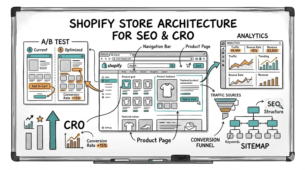Shopify Store Architecture for SEO + CRO