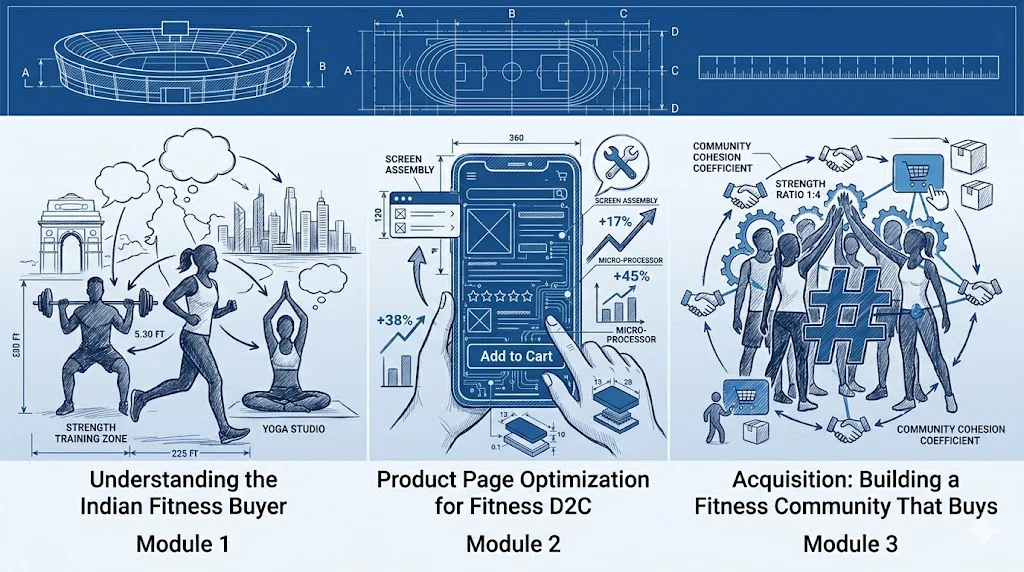 Sports & Fitness D2C India: Building Online