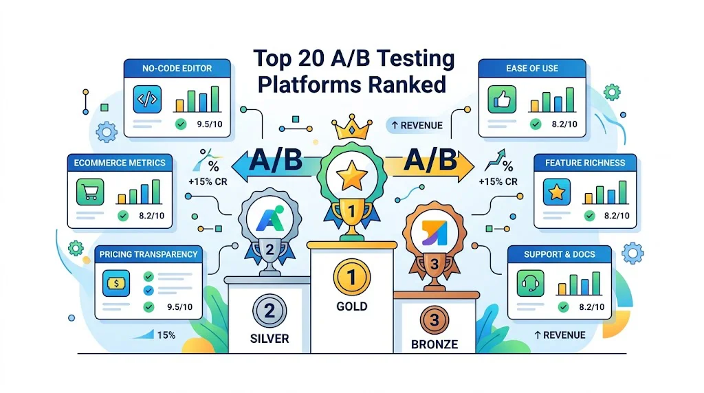Top 20 A/B Testing Platforms Ranked