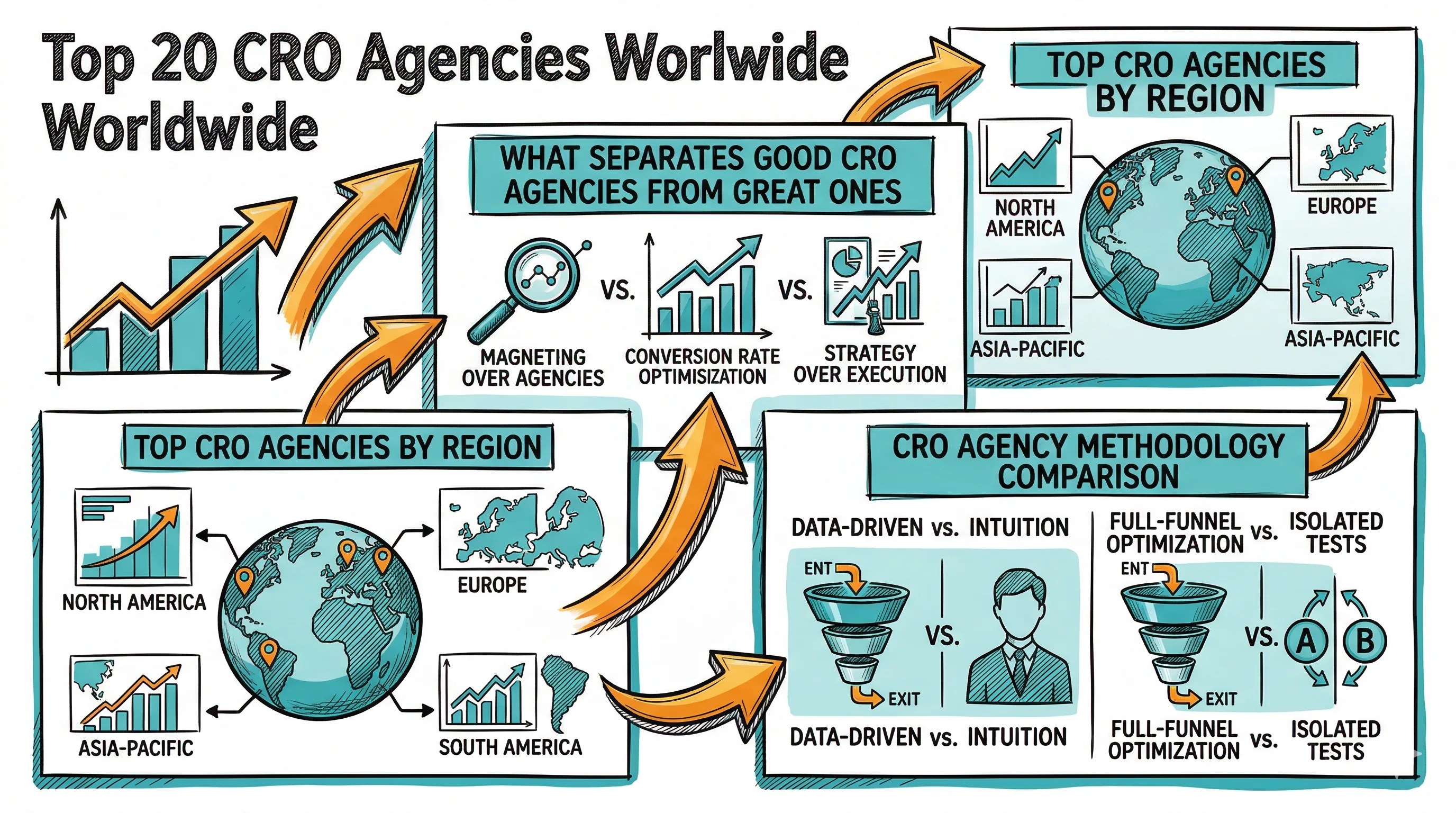 Top 20 CRO Agencies Worldwide