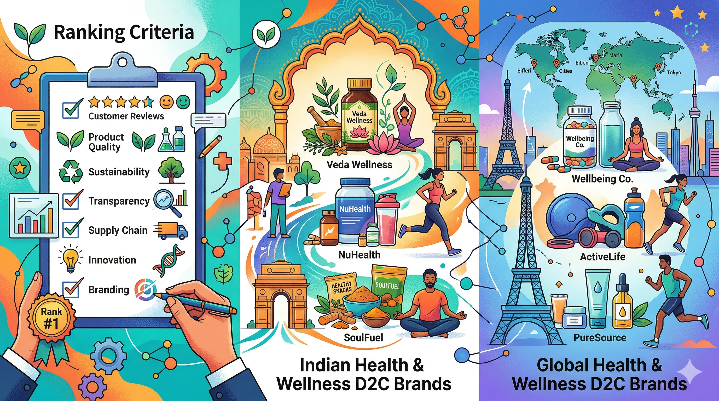Top 20 Health & Wellness D2C Brands